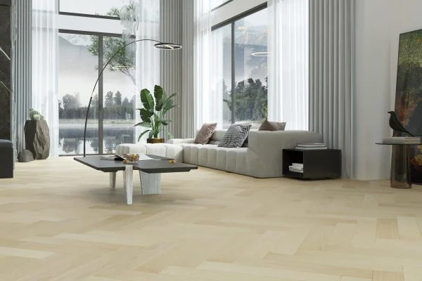 Паркетная доска Quartz Parquet Английская Ёлка Дуб Испанский 33-404 в Ульяновске