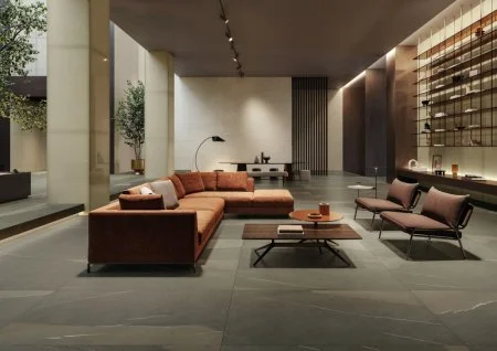 Керамогранит Italon Метрополис Аркадиа Браун 80х160 (Натуральная и Реттифицированная) в Ульяновске