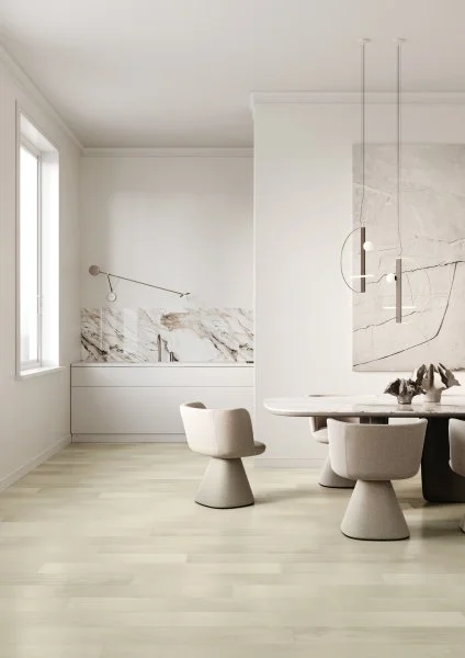 Паркетная доска Quartz Parquet Классик 7 мм Клён Американский Белый 400-56 в Ульяновске