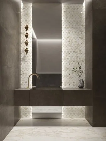 Керамогранит Italon Этернум Кофи 60х120 (Натуральная и Реттифицированная) в Ульяновске