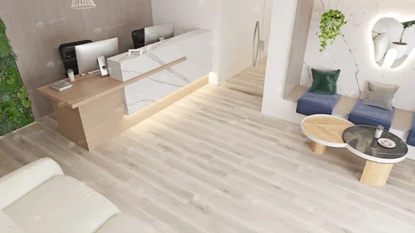 Кварц-виниловая плитка Alpine Floor Ultra Дуб Полярный ЕСО 5-19 2 мм. 34 класс в Ульяновске