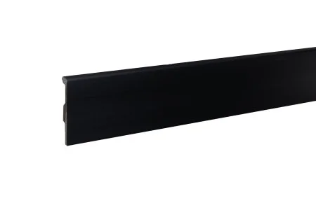 Плинтус дюрополимерный Bonkeel 02 Черный (80х14х2000 мм) в Ульяновске