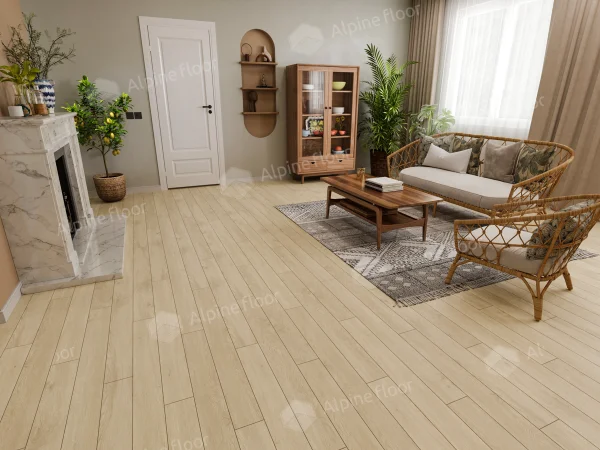 Каменно-полимерная плитка Alpine Floor Grand Sequoia Village Камфора ECO 11-507 4мм, 43 класс в Ульяновске