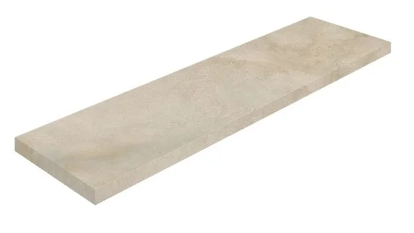 Керамогранит Coliseum Монца Крим Ступень угловая левая (Натуральный, 33х120) в Ульяновске