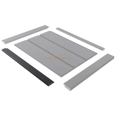 Финишный молдинг LF124A GR15K правый декорированный (42х12х2700мм) в Ульяновске