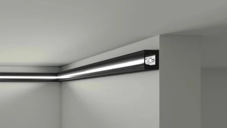 Профиль NMC Wallstyl IL12 Black (25х20х2000мм) в Ульяновске