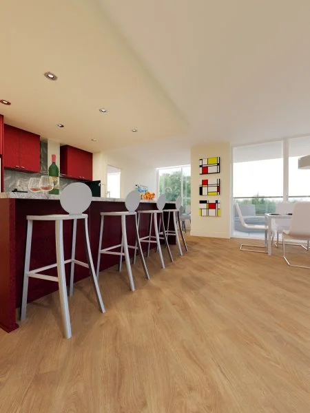 Кварц-виниловая плитка FineFloor Light Дуб Эно FF-1371 в Ульяновске