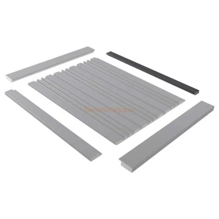 Финишный молдинг LF124B GR3 левый декорированный (31х12х2700мм) в Ульяновске