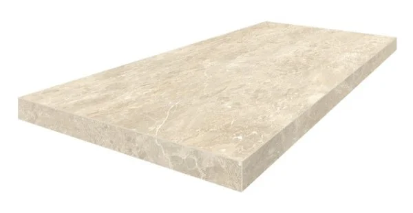 Керамогранит Coliseum Да Винчи Беж Ступень угловая левая (Натуральный, 33х60) в Ульяновске