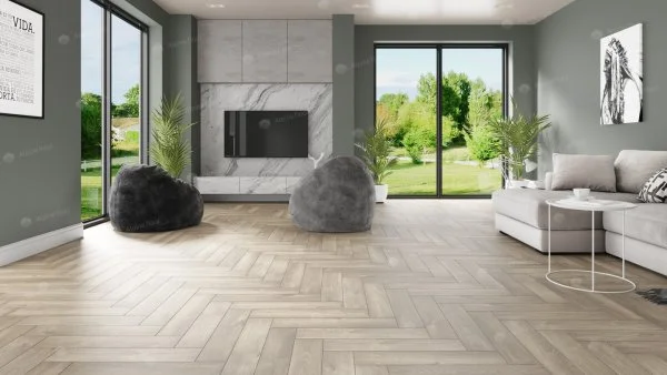 Кварц-виниловая плитка Alpine Floor Parquet Дуб Натуральный Отбеленный ЕСО 16-5 2.5 мм. 43 класс в Ульяновске
