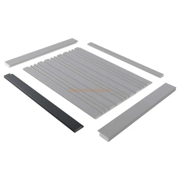 Финишный молдинг LF124A GR3 правый декорированный (42х12х2700мм) в Ульяновске