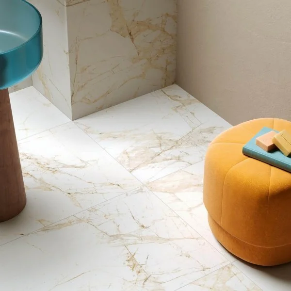 Керамогранит Coliseum Канова Уайт 60х120 (Натуральный и Реттифицированный) в Ульяновске