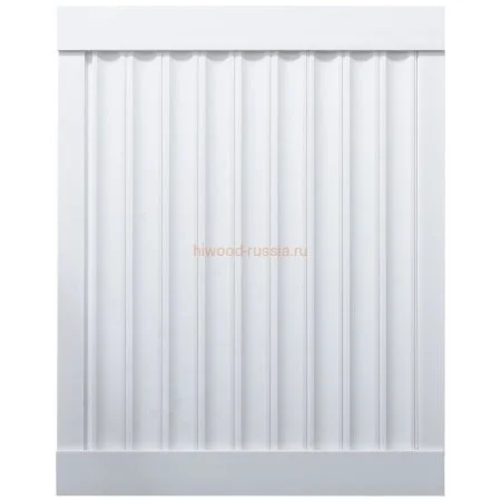 Финишный молдинг LF124A NP правый белый (42х12х2700мм) в Ульяновске