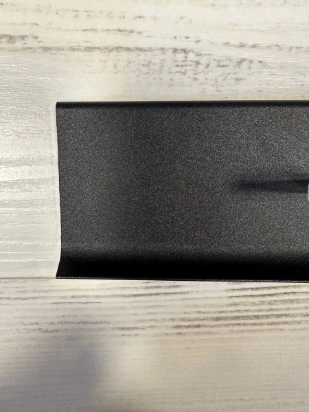 Алюминиевый плинтус Bonkeel ПЛ80 515л Черный (78,5х11,2х2500мм) в Ульяновске