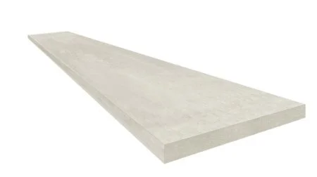 Керамогранит Coliseum Экспо Уайт Ступень угловая правая (Натуральный, 33х60) в Ульяновске