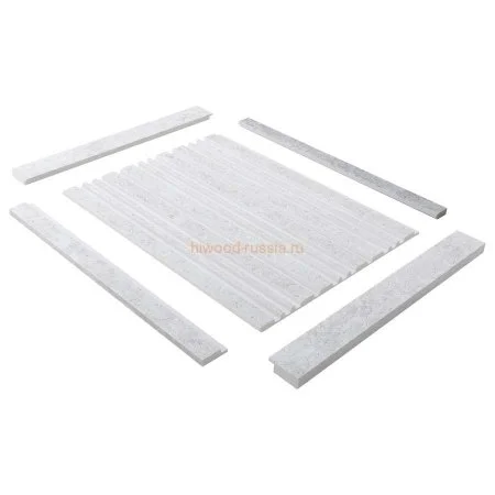 Финишный молдинг LF124B W50 левый декорированный (31х12х2700мм) в Ульяновске