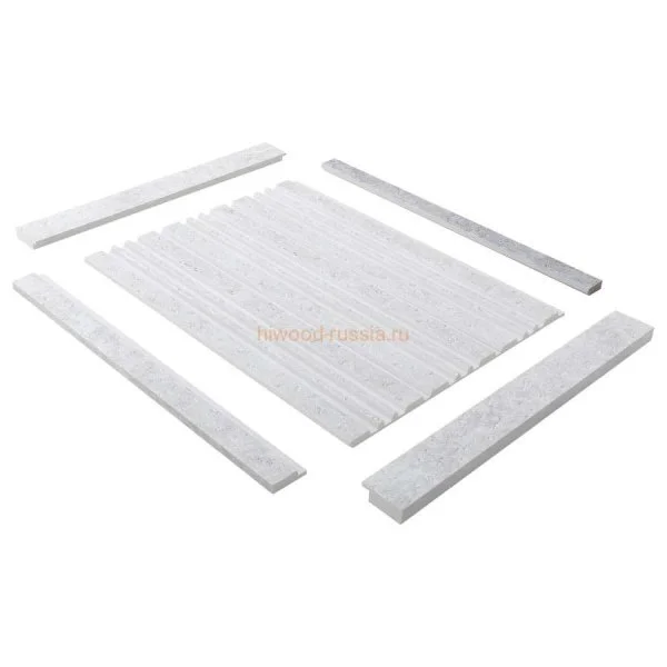 Финишный молдинг LF124B W50 левый декорированный (31х12х2700мм) в Ульяновске