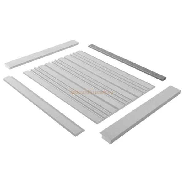 Финишный молдинг LF124B S339S левый декорированный (31х12х2700мм) в Ульяновске