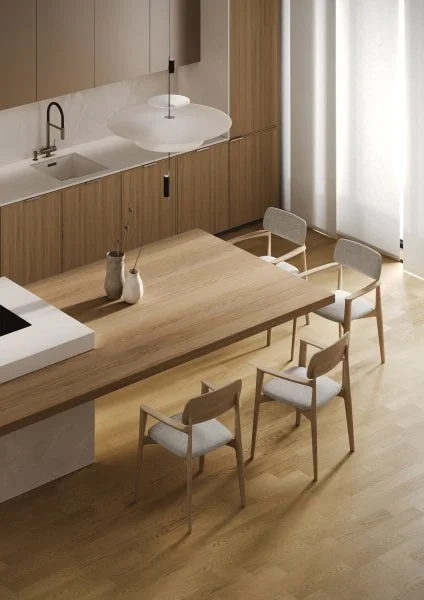 Паркетная доска Quartz Parquet Штучный паркет Дуб Шампань 44-414 в Ульяновске