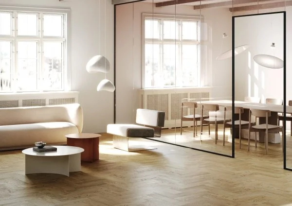 Кварц-виниловая плитка Fargo Herringbone 44-5003-4 Дуб Неаполь в Ульяновске