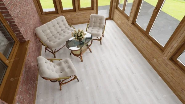 Каменно-полимерная плитка Alpine Floor Classic Дуб Выбеленный ECO 182-8, 4мм 43 класс в Ульяновске