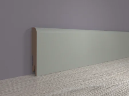 Плинтус MDF Bonkeel 24062 Айс Грей (80х16х2400 мм) в Ульяновске