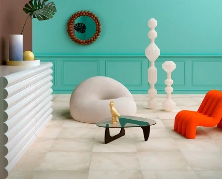 Керамогранит Coliseum Ривьера Уайт 60х60 (Натуральный и Реттифицированный) в Ульяновске