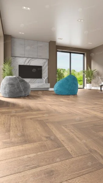 Каменно-полимерная плитка Alpine Floor Parqet Light Дуб Royal ECO 13-2, 4 мм 43 класс в Ульяновске