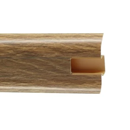 Пластиковый плинтус Royce №804 Дуб Викторианский (58х22х2200мм) в Ульяновске