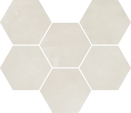 Керамогранит Italon Континуум Полар Мозаика Гексагон (Натуральная 25х29) в Ульяновске