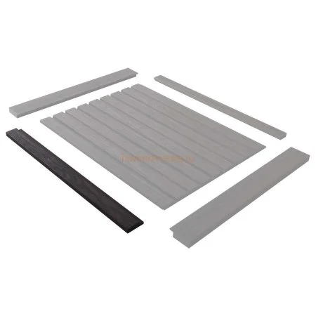 Финишный молдинг LF124A BR395 правый декорированный (42х12х2700мм) в Ульяновске