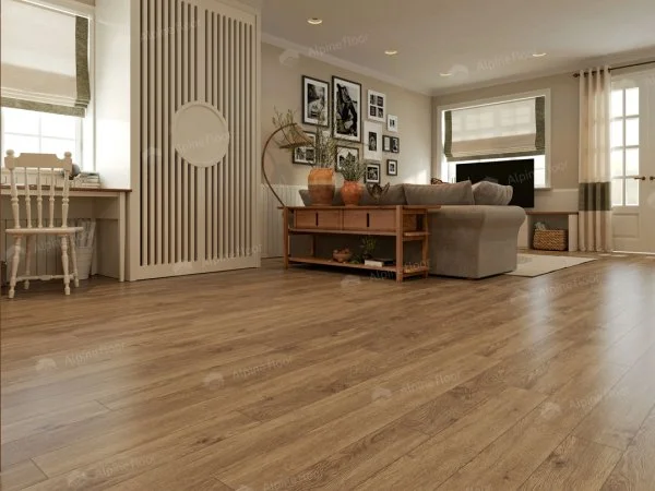 Каменно-полимерная плитка Alpine Floor Grand Sequoia Village Макадамия ECO 11-1007 4мм, 43 класс в Ульяновске