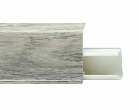 Пластиковый плинтус Royce №549 Дуб Альба (55х23х2200мм) в Ульяновске