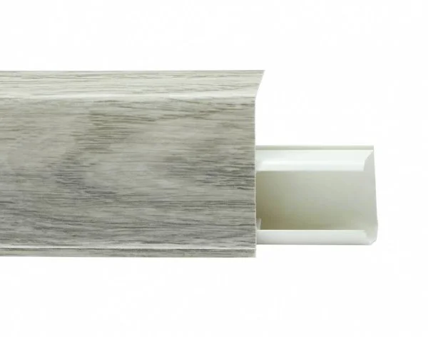 Пластиковый плинтус Royce №549 Дуб Альба (55х23х2200мм) в Ульяновске