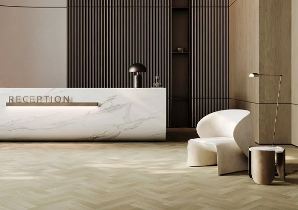 Кварц-виниловая плитка Fargo Herringbone 44-653-41 Дуб Атлантик в Ульяновске