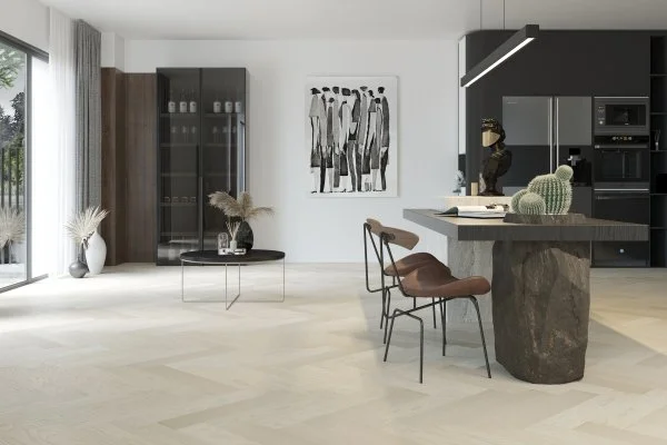 Паркетная доска Quartz Parquet Английская Ёлка Дуб Песочный 33-408 в Ульяновске