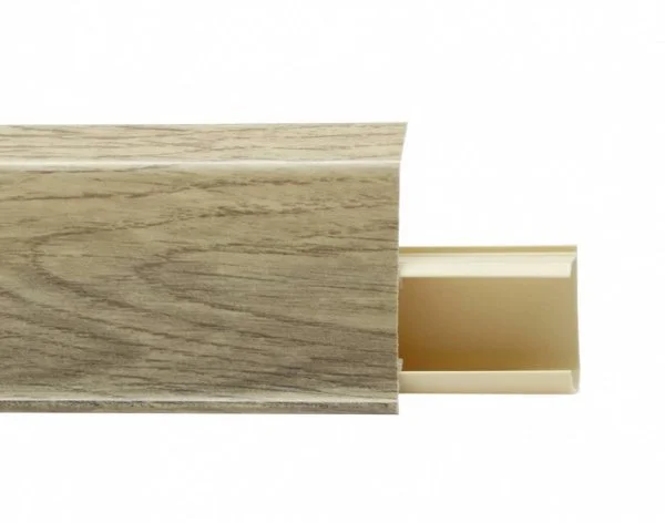 Пластиковый плинтус Royce №530 Дуб Пекан (55х23х2200мм) в Ульяновске