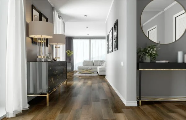 Кварц-виниловая плитка Refloor Fargo Comfort 61W921 Дуб Прага (Градиент) в Ульяновске