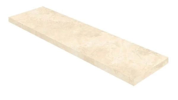 Керамогранит Coliseum Аурелия Уайт Ступень угловая правая (Натуральный, 33х120) в Ульяновске