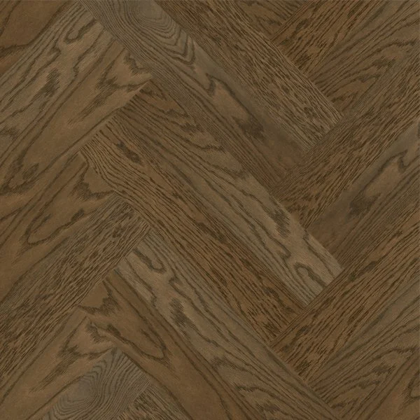 Паркетная доска Quartz Parquet Английская Ёлка Дуб Брауни 33-413 в Ульяновске