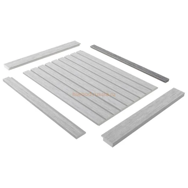 Финишный молдинг LF124B GN68 левый декорированный (31х12х2700мм) в Ульяновске