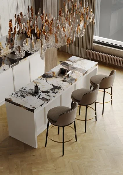 Кварц-виниловая плитка Fargo Herringbone 44-720-16 Дуб Копенгаген в Ульяновске