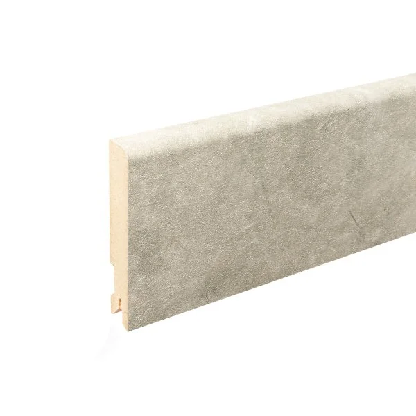 Плинтус MDF Bonkeel 24066 Бетон Лофт Светлый (80х16х2400 мм) в Ульяновске
