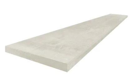 Керамогранит Coliseum Экспо Уайт Ступень угловая левая (Натуральный, 33х60) в Ульяновске