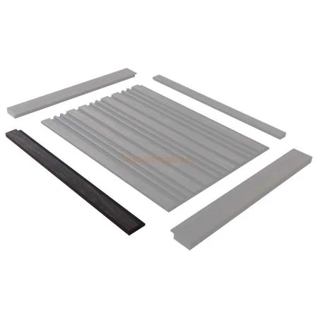 Финишный молдинг LF124A BR395K правый декорированный (42х12х2700мм) в Ульяновске