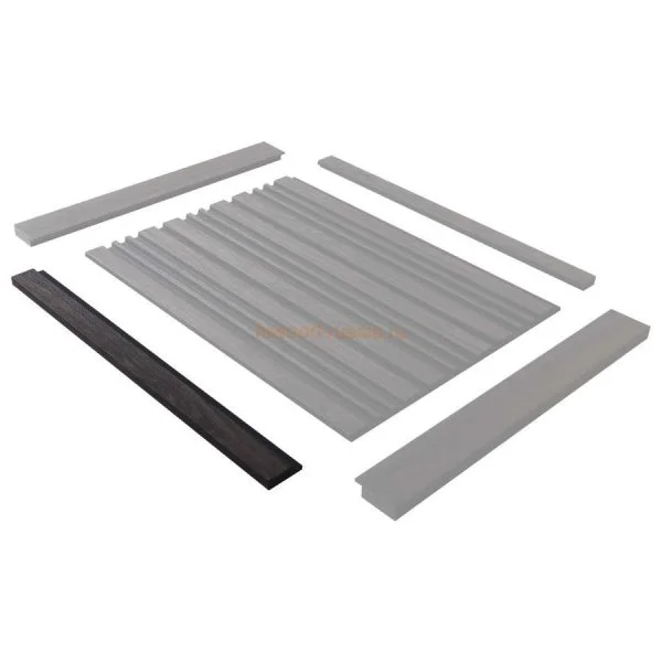 Финишный молдинг LF124A BR395K правый декорированный (42х12х2700мм) в Ульяновске