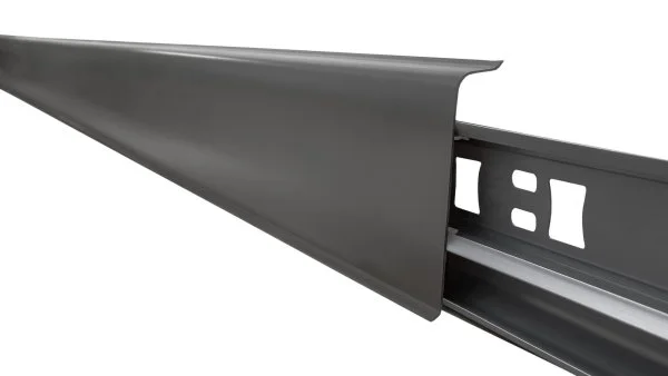 Плинтус пластиковый Arbiton INDO70 220 Чёрный матовый 2.5 м в Ульяновске