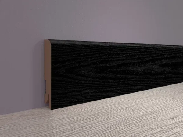Плинтус MDF Bonkeel 24033 Чёрное Дерево (80х16х2400 мм) в Ульяновске