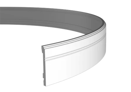 Плинтус Европласт 1.53.103 (110х15х2000 мм) Гибкий в Ульяновске