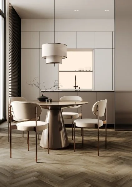 Кварц-виниловая плитка Fargo Herringbone 44-4105-12 Дуб Ванкувер (Градиент) в Ульяновске